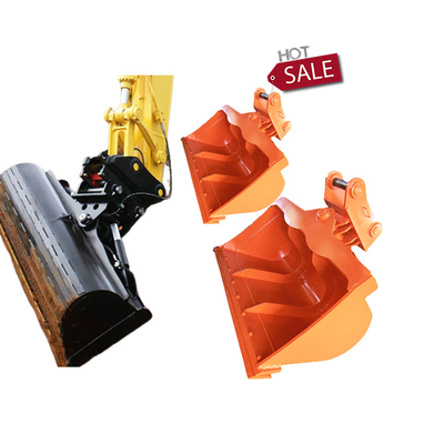 Membersihkan Bucket Ekskavator Miring Hidraulik Q355B NM400 Hardoc500 Optinal