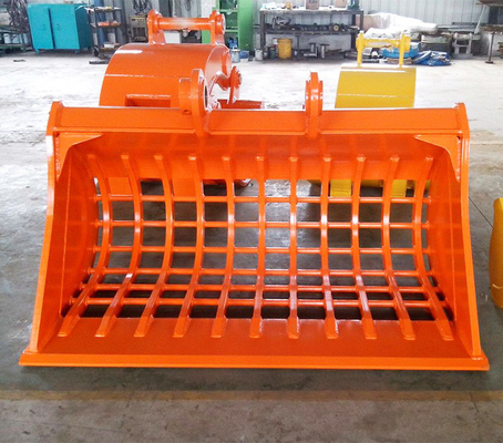 Bucket Batu Ekskavator Skeleton Tugas Berat Dengan CE Disetujui 60