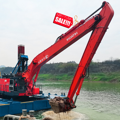 20-250ton Excavator Long Arm 12 16 24 30M Untuk Zoomlion Hitachi Komatsu CAT