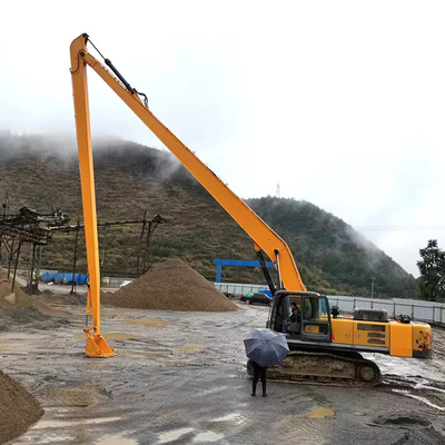 Kobelco Attachment Long Reach Excavator Boom Stick Dengan Bucket Dan Cylinder