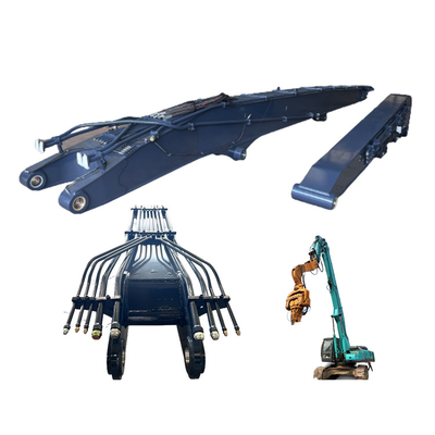 Custom Made Vibro Hammer 18M Excavator Pile Driving Untuk PC350 ZX380 R320