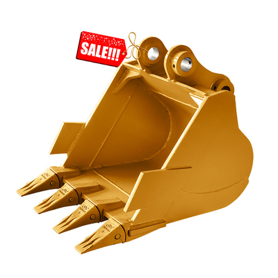 Q355B Bucket Standar Ekskavator, 0,8 1 cbm Bucket Batu Ekskavator Tujuan Umum