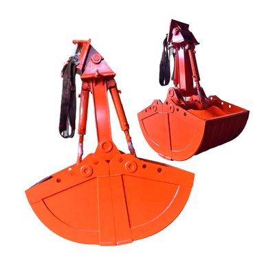 Bucket Clamshell Excavator Mini Silinder Ganda, Bucket Grab Excavator Hidraulik