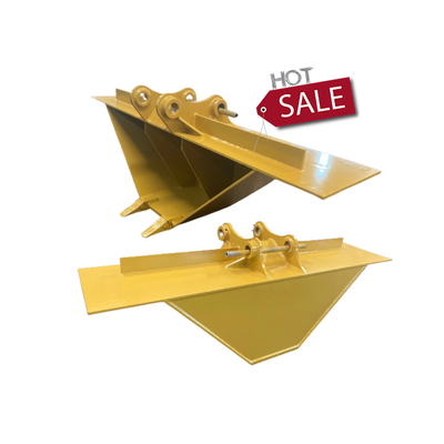 Oem Odm Custom Made Trapesium Hitachi Excavator V Ditch Bucket Untuk Zx200 Zx240