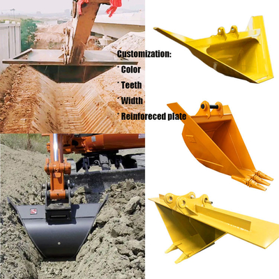 Bucket Parit Trapesium Untuk Excavator, Bucket Excavator Untuk CAT320 CAT315 PC200