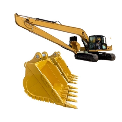 2m3 Sk500 Excavator Besar Ember kuning atau pelanggan diperlukan, GP ember untuk jangkauan panjang boom