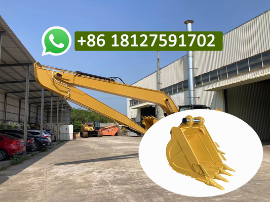 Cat330 Excavator Rock Bucket Q355B MN400 Hardox500 Opsional untuk Excavator telescopic arm CAT320