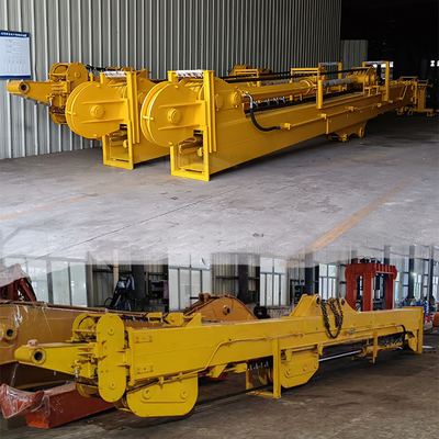 Produktivitas Tinggi Telescopic Excavator Boom Arm Untuk Volvo Kat Komatsu Hitachi Etc