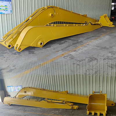 Kuning JCB017 Excavator Long Reach Boom 7-35m Panjang