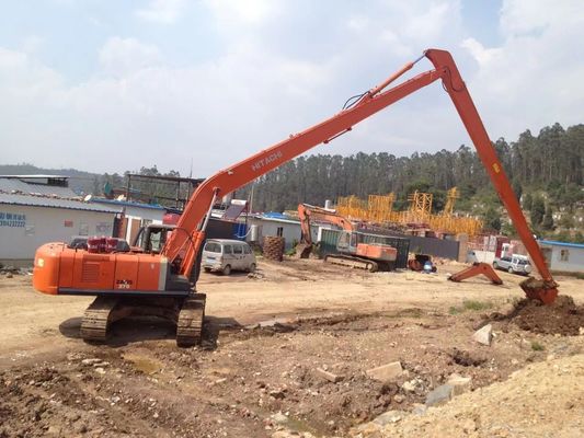 SK120 SK130 312 313 PC120 ZX130 12-13 Ton Excavator Spare Parts 13m-14m Lengthening Arm Boom Long Reach Boom Mesin konstruksi
