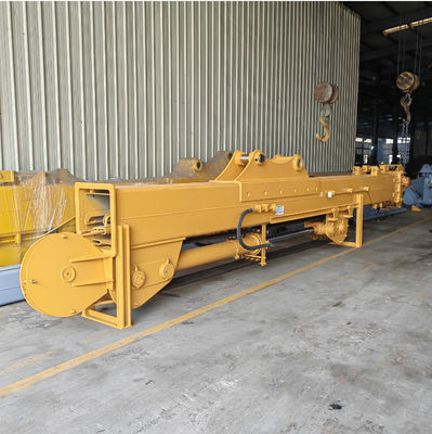 Excavator tiga bagian lengan teleskopik dengan ember clamshell untuk Liugong939 20m besar kekuatan penggalian