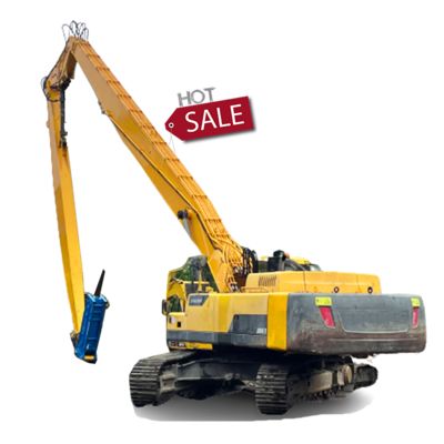 Boom Panjang Demolisi Tiga Bagian 16-20 Meter untuk Excavator ZX250 ZX260 ZX330 untuk Mesin Konstruksi