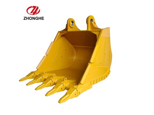 Heavy Duty Rock Bucket Mining Construction Buckets Customized OEM Quarry Machinery untuk Penggali 30-35T