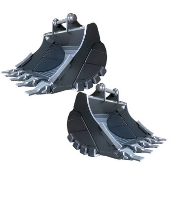 Superior Besar Excavator untuk Volvo Rock Bucket untuk penanganan bahan berat untuk kondisi berbatu